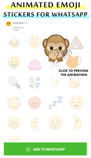 Animated Emoji Stickers 2022 Screen 2