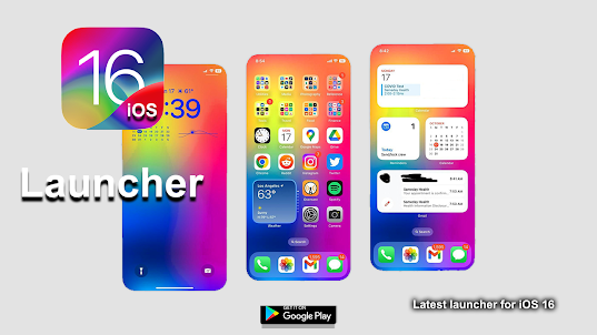 iOS 16 Launcher for iPhone