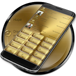 Cover Image of Download Dialer Theme Solid Gold drupe  APK