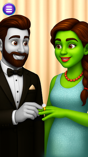 Halloween Love Triangle Game ekran görüntüsü