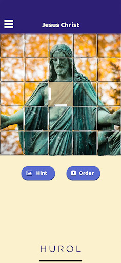 Jesus Christ Sliding Puzzle Screen 3