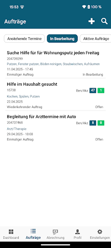 Helferportal für Suchende screenshot 3