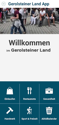 Android application Gerolsteiner Land App screenshort