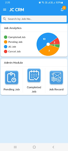 JC CRM Screen 3