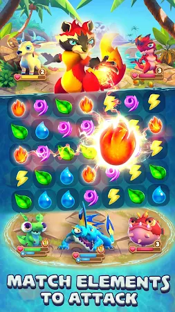 Game screenshot Monster Tales: Match 3 Puzzle mod apk