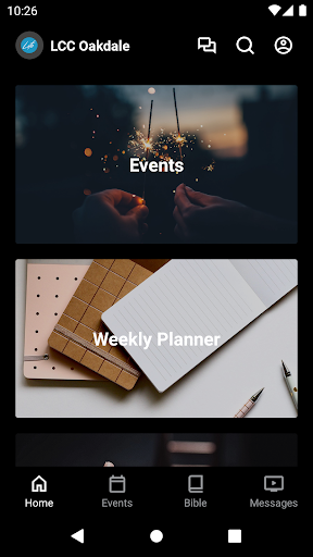 Android application Life Community Church Oakdale screenshort