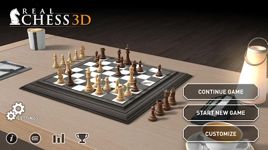 schreeuw som licentie Real Chess 3D - Apps on Google Play