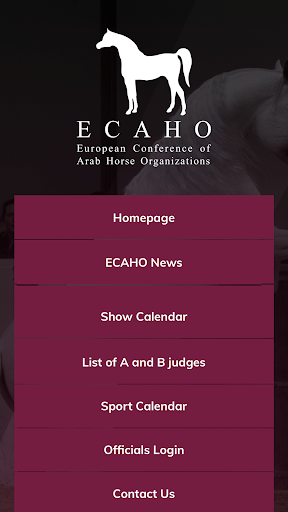 Android application ECAHO screenshort