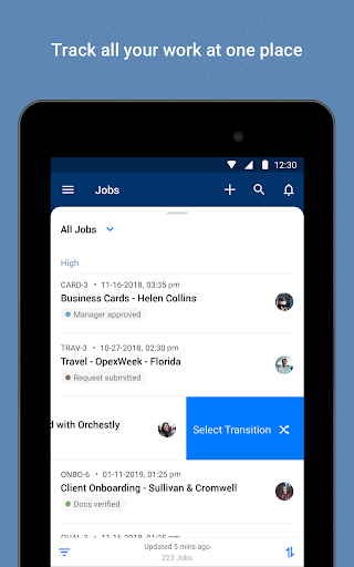 Screenshot of Qntrl - Workflow Management