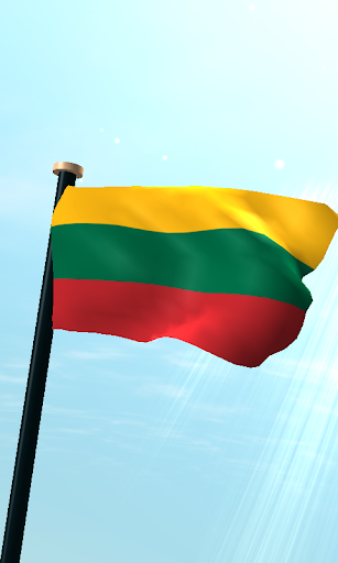 Android application Lithuania Flag 3D Wallpaper screenshort