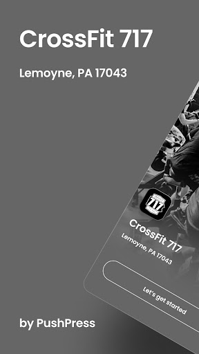 Android application CrossFit 717 screenshort