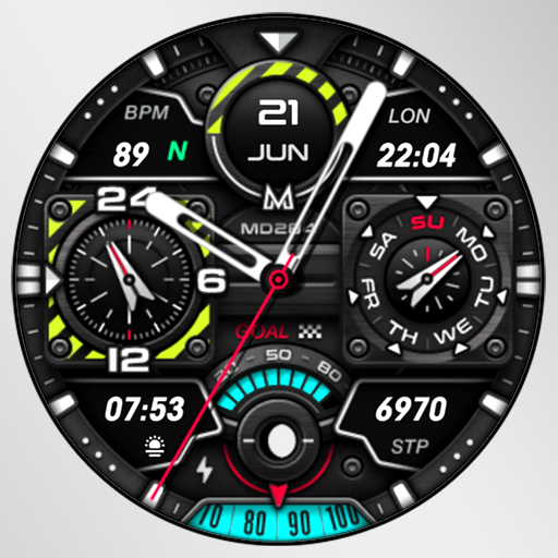 Download APK MD284 Analog watch face Latest Version