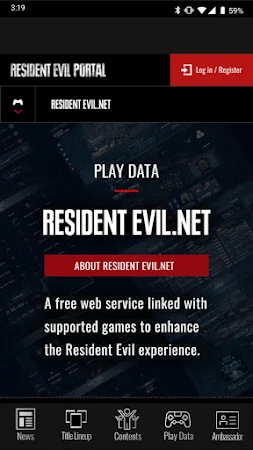 Game screenshot Resident Evil Portal apk download