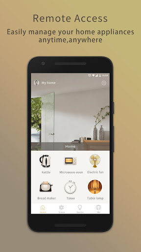 Android application Intelligent Home Center For EU screenshort