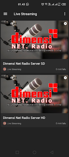 Dimensi Net Radio - KROYA Screen 2