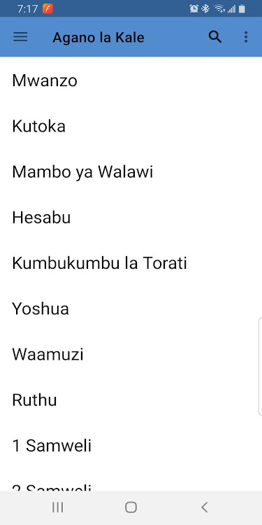 Biblia Takatifu Swahili Bible - 1.2.50009 - (Android)
