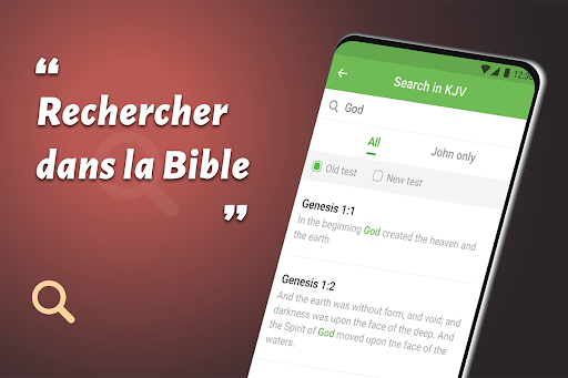 Versets bibliques + Audio Screen 2