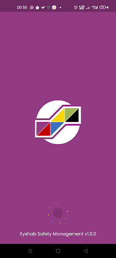 Android application Syshab Safety Management screenshort