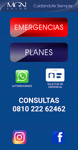 Android application MGN Salud screenshort