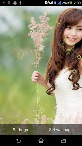 Android application My Image Live Wallpaper screenshort