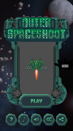 Outer Space Shoot - Screenshot 1