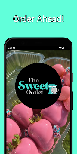 Android application The Sweet Outlet screenshort
