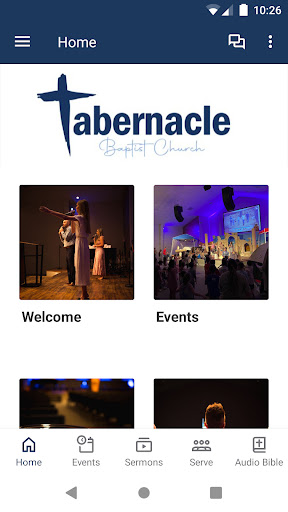 Android application Tabernacle B C Hiram screenshort
