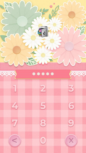 AppLock Theme Daisy screenshot 1