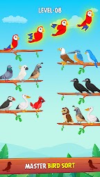 Bird Color Sort Puzzle