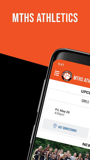 Android application MTHS Athletics screenshort