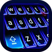 Blue Keyboard Theme