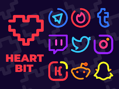Heartbit Line – Icon Pack v1.0.0 Patched Mod 2