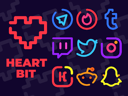 Heartbit Line Icon Pack v1.0.0 APK Patched