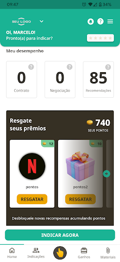 Minhas Indicações Screen 2