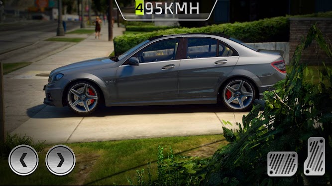 #2. City Mercedes C63 AMG Drive (Android) By: Speed Brothers Games