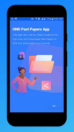 Android application HND PastPapers App screenshort