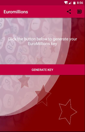 Euromillions Screen 2