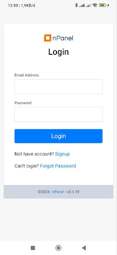 Android application nPanel screenshort