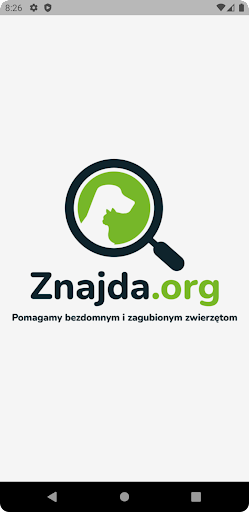 Android application Znajda.org screenshort