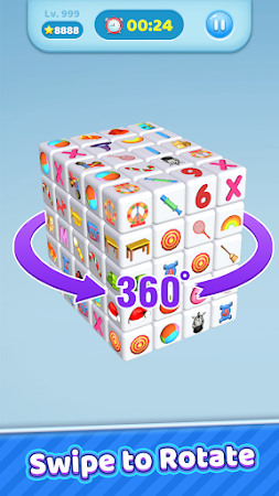 Game screenshot 3Dキューブマッチ-パズルゲーム mod apk