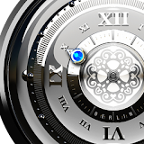 White Deluxe Watch Face icon