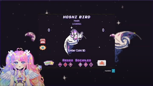 Android application Emberlith VTuber - Hoshi Bird screenshort