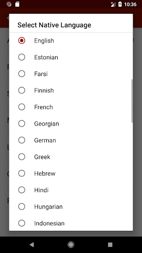 Screenshot of Learn Swedish Offline For Go