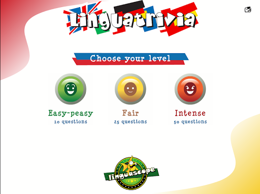 Linguatrivia Screen 2