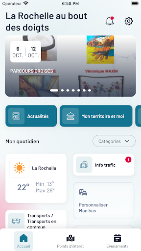 La Rochelle au bout des doigts Screen 3