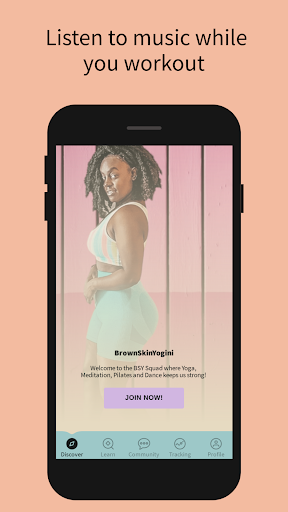 Android application BrownSkinYogini screenshort