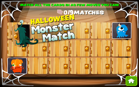 Halloween Monster Match