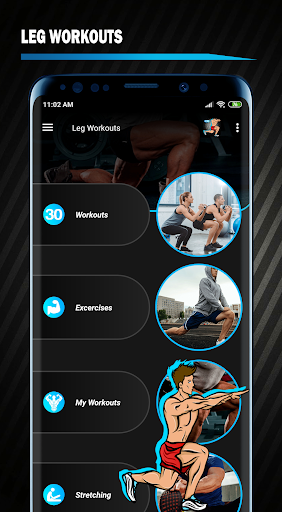 Android application Leg Workout No Equipment PRO screenshort