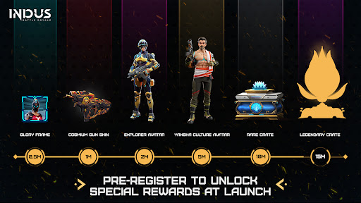 Android application Indus Battle Royale Mobile screenshort