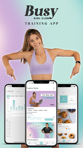 Android application Busy Girl Club App screenshort